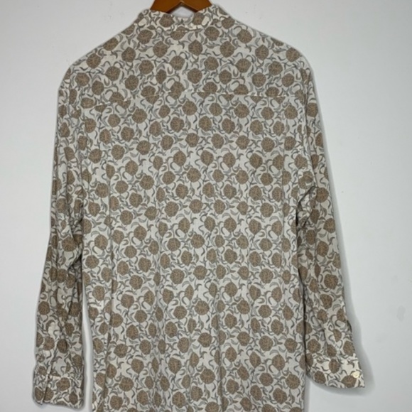 Billy Reid Printed Button Down/Blouse sz S - Picture 5 of 9